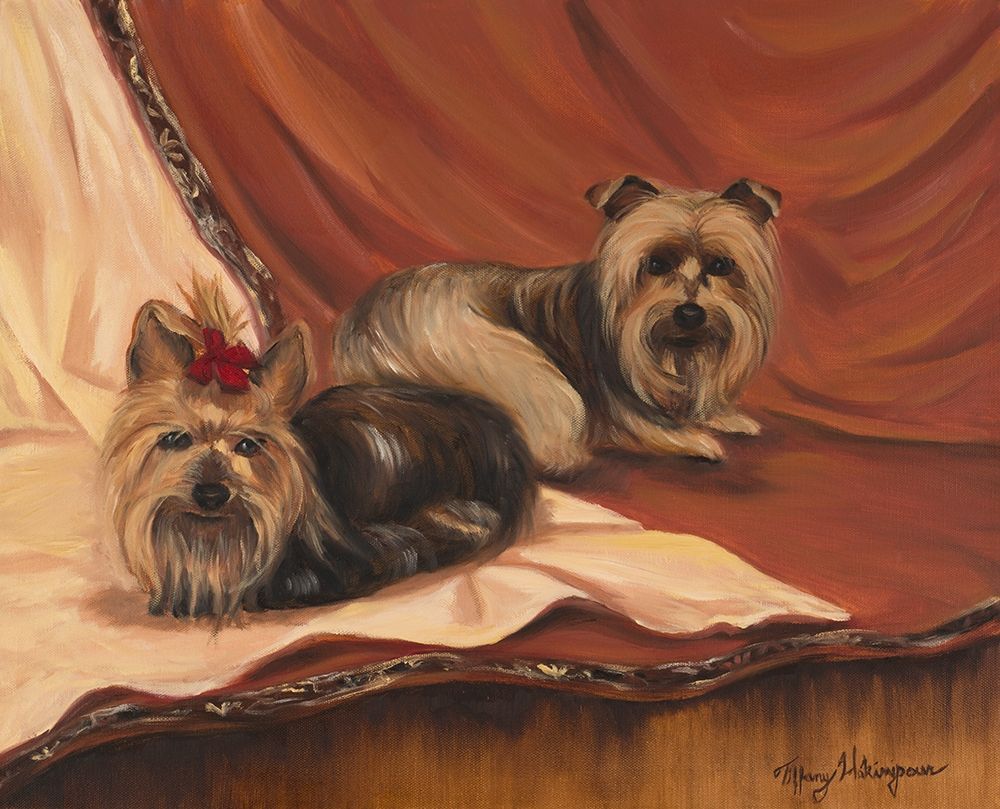 Terrier Couple art print by Tiffany Hakimipour for $57.95 CAD
