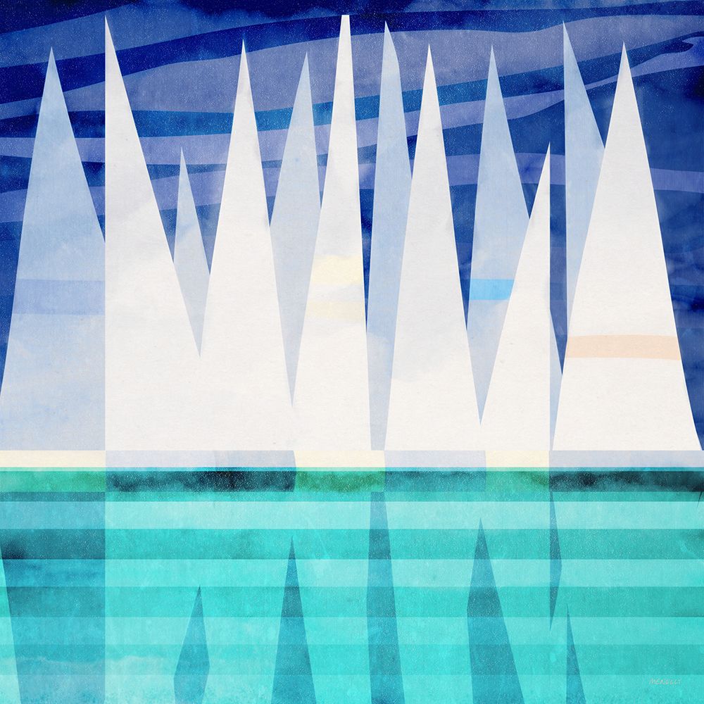 Sailing Day I art print by Dan Meneely for $57.95 CAD