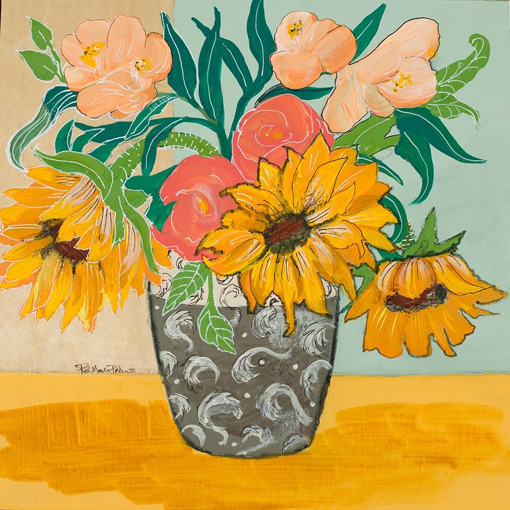 Summertime Vase art print by Robin Maria for $57.95 CAD