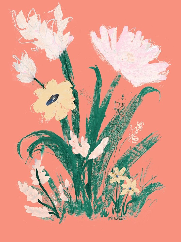 Bright Spring Garden art print by Robin Maria for $57.95 CAD