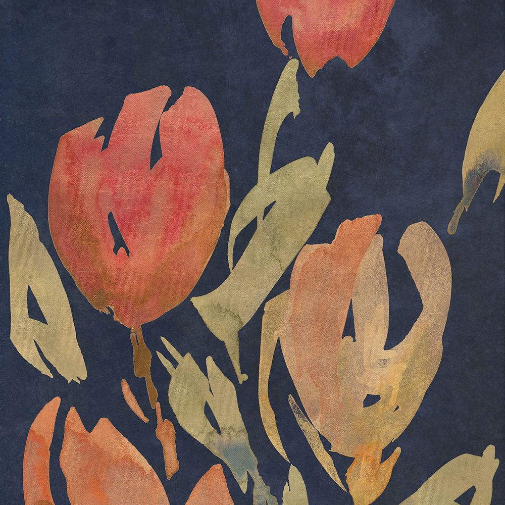 Dark Orange Tulips II art print by Lanie Loreth for $57.95 CAD