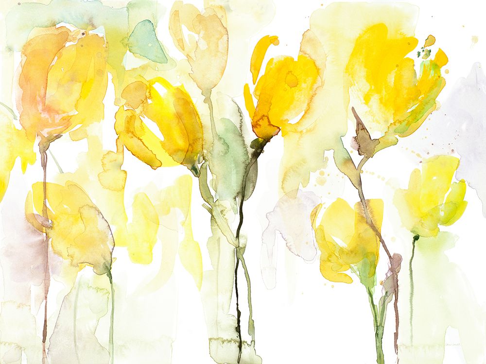 Yellow Garden art print by Lanie Loreth for $57.95 CAD
