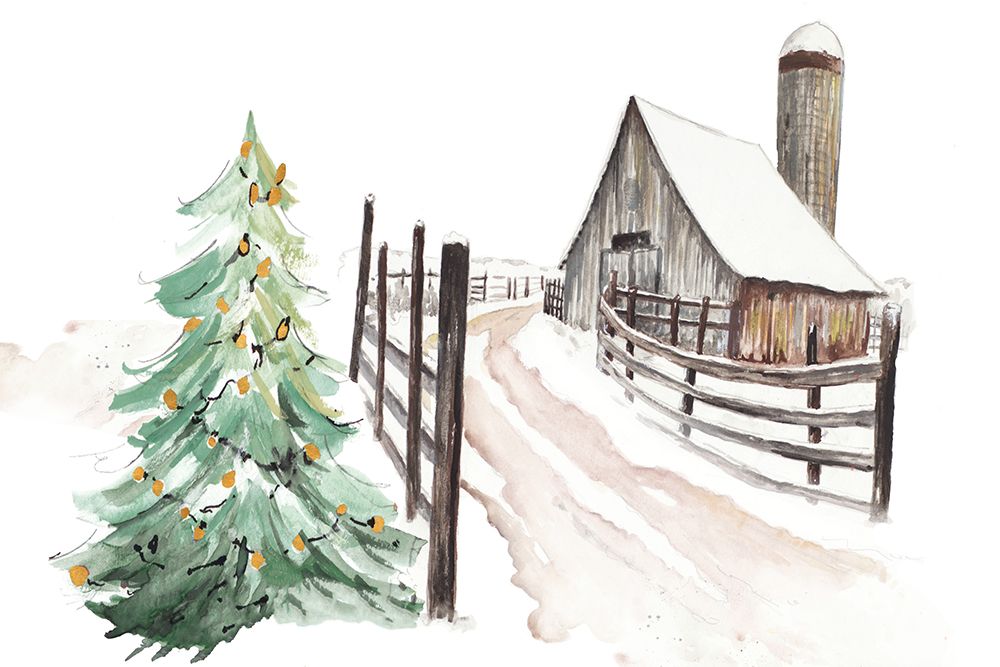 Vermont Farm art print by Patricia Pinto for $57.95 CAD