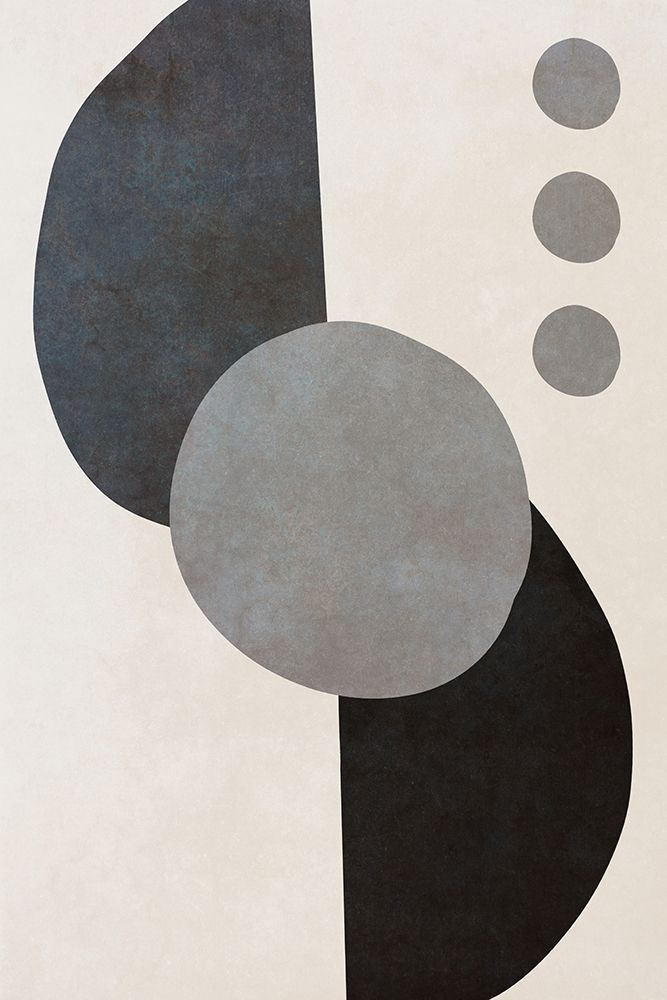 Black Shapes II art print by SD Graphics Studio for $57.95 CAD