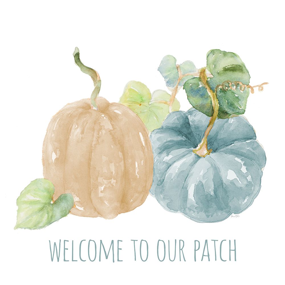 Pumpkin Patch Welcome art print by Lanie Loreth for $57.95 CAD