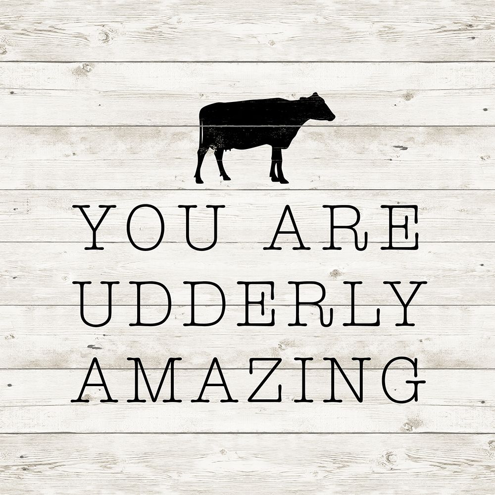 Udderly Amazing art print by SD Graphics Studio for $57.95 CAD