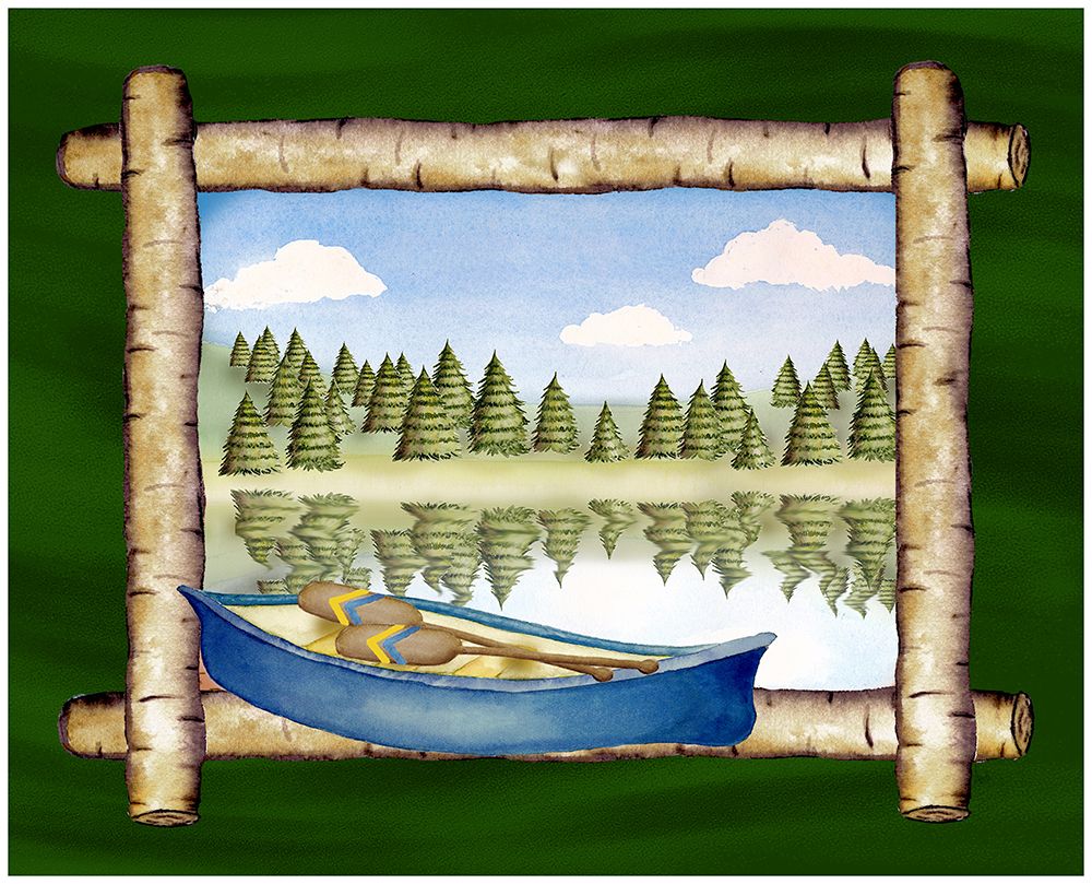 Framed Lake View III art print by Andi Metz for $57.95 CAD