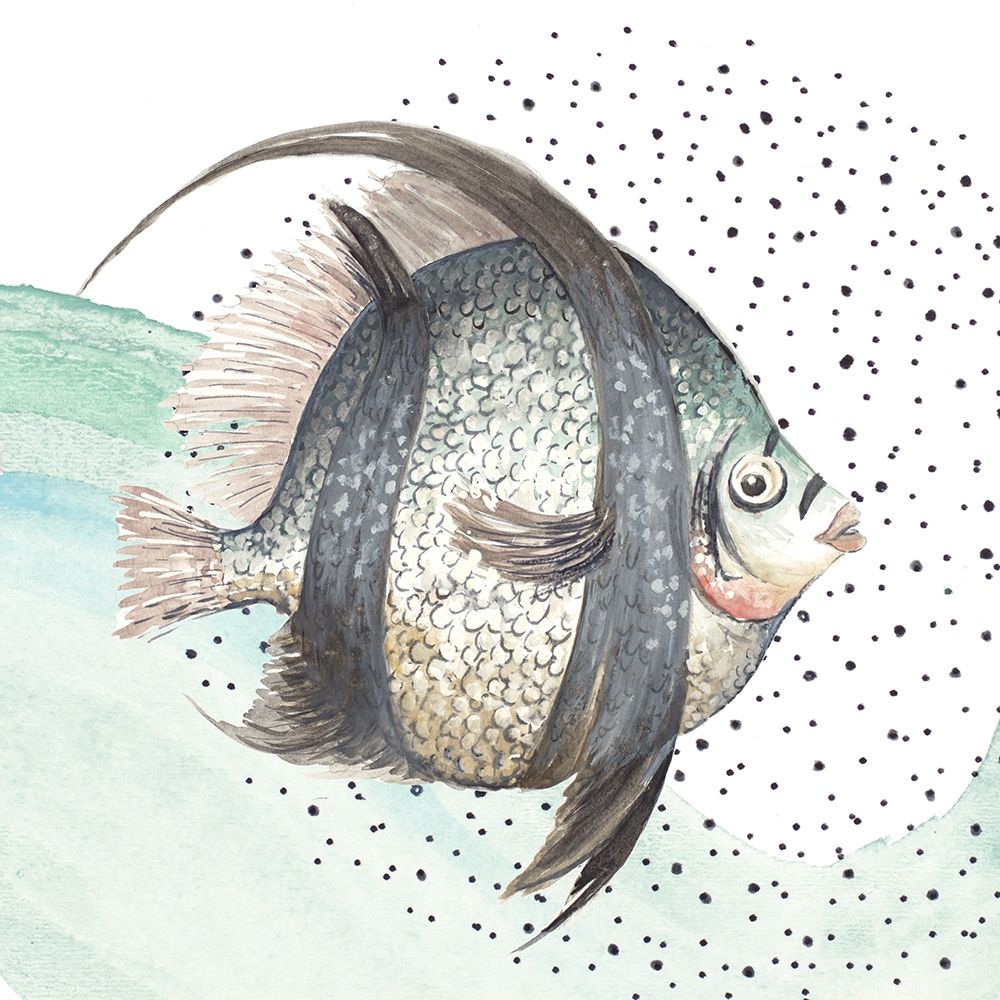 Coastal Fish II art print by Patricia Pinto for $57.95 CAD