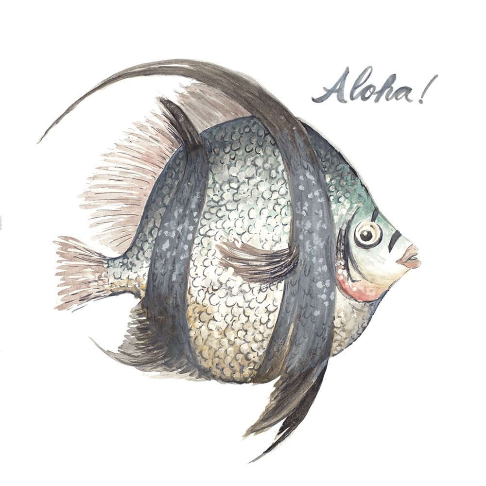 Aloha Fish art print by Patricia Pinto for $57.95 CAD
