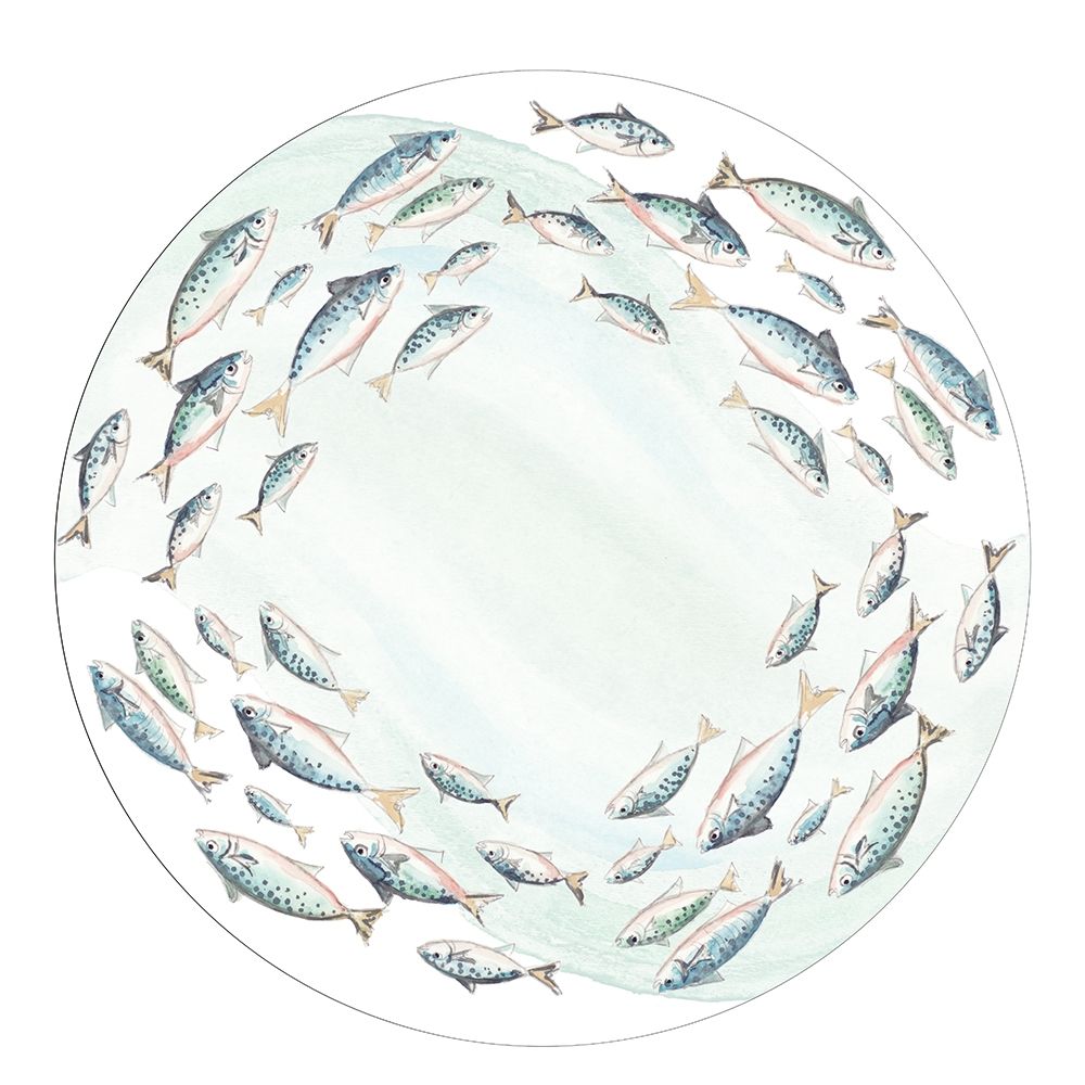 Circle Of Fish art print by Patricia Pinto for $57.95 CAD