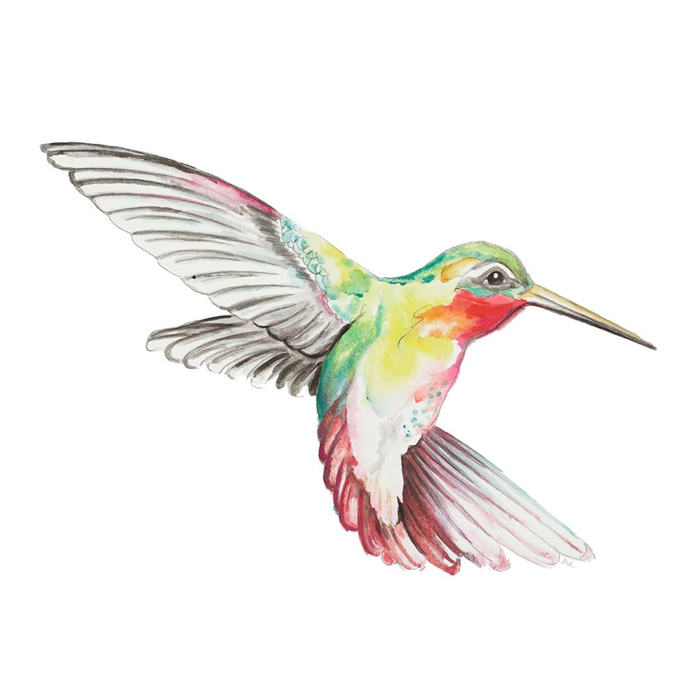 New Hummingbird I art print by Patricia Pinto for $57.95 CAD