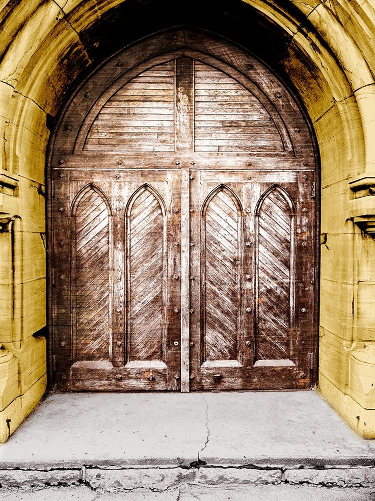 Golden Cathedral Door I art print by Bill Carson Photography for $57.95 CAD