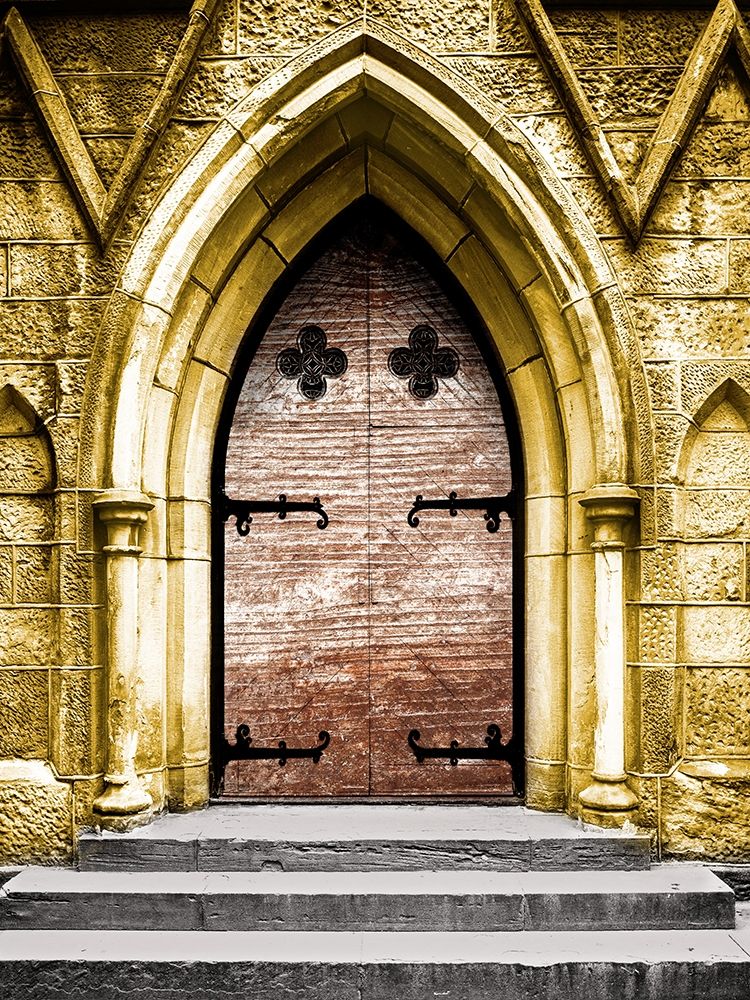 Golden Cathedral Door II art print by Bill Carson Photography for $57.95 CAD