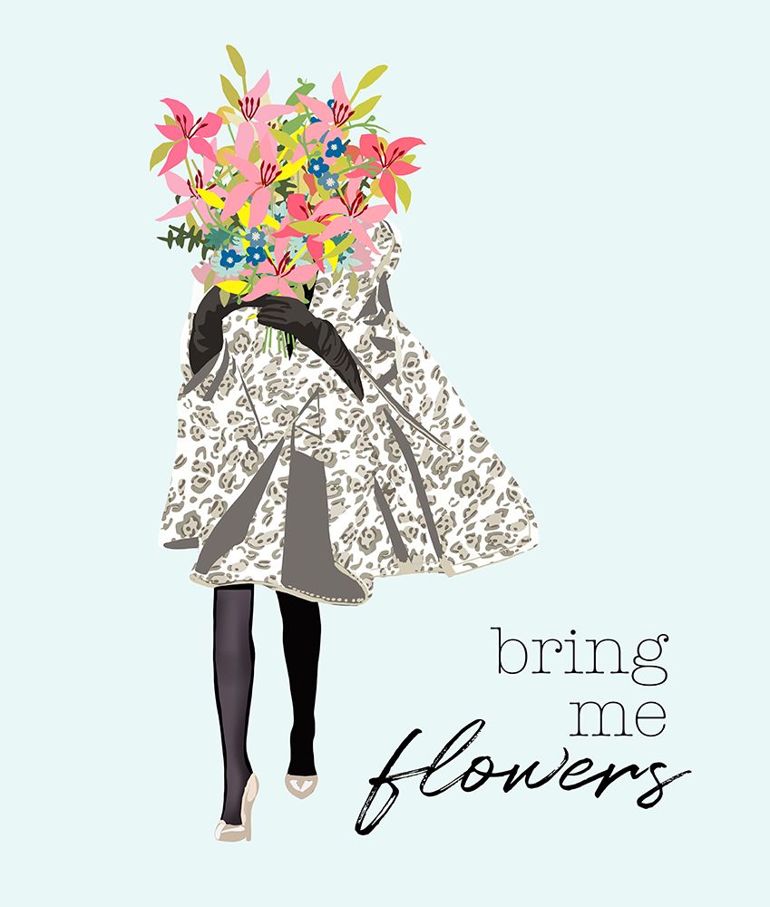 Bring Me Flowers art print by Jen Bucheli for $57.95 CAD
