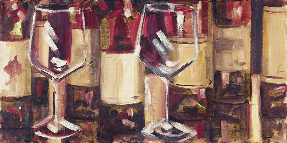 Red Wine with Dinner art print by Heather A. French-Roussia for $57.95 CAD