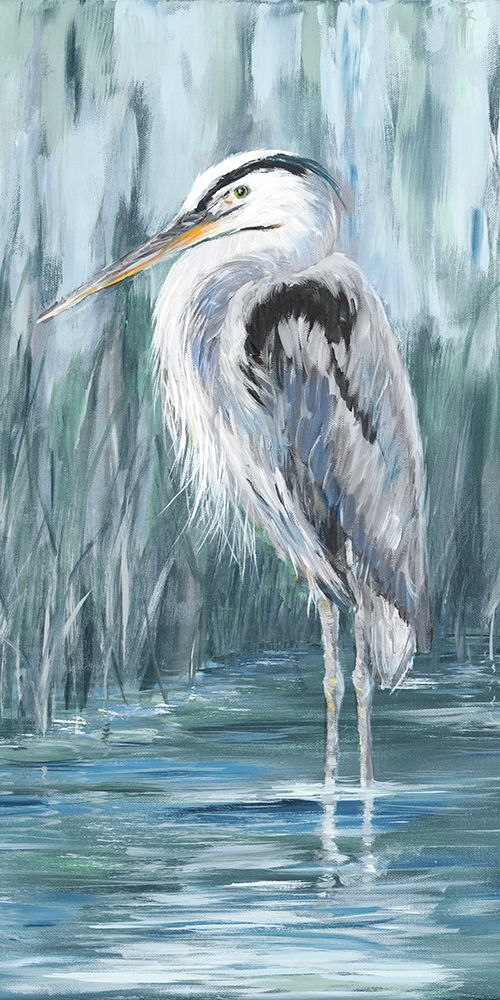 Standing Still Heron II art print by Julie DeRice for $57.95 CAD