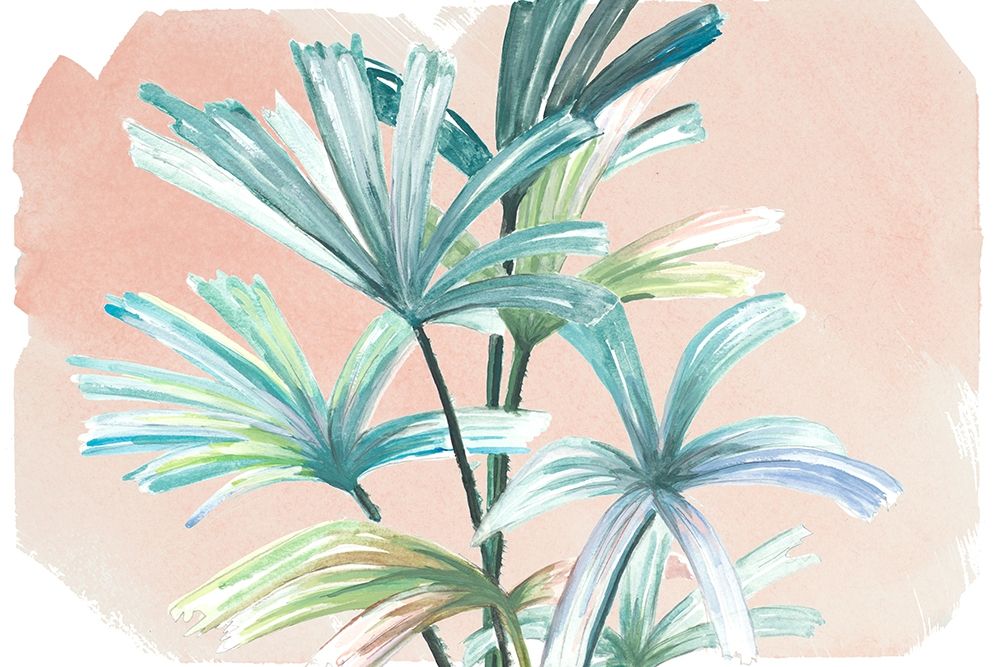 Jungle Gems on Blush I art print by Patricia Pinto for $57.95 CAD