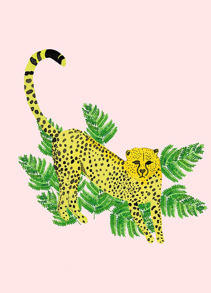 Cheetah On The Lookout I art print by Jen Bucheli for $57.95 CAD