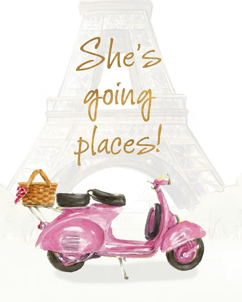 Shes Going Places I art print by Lanie Loreth for $57.95 CAD