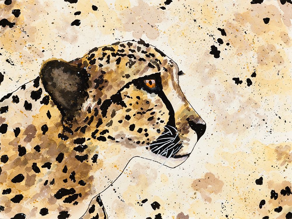 Cheetah Face art print by Melanie Torres for $57.95 CAD