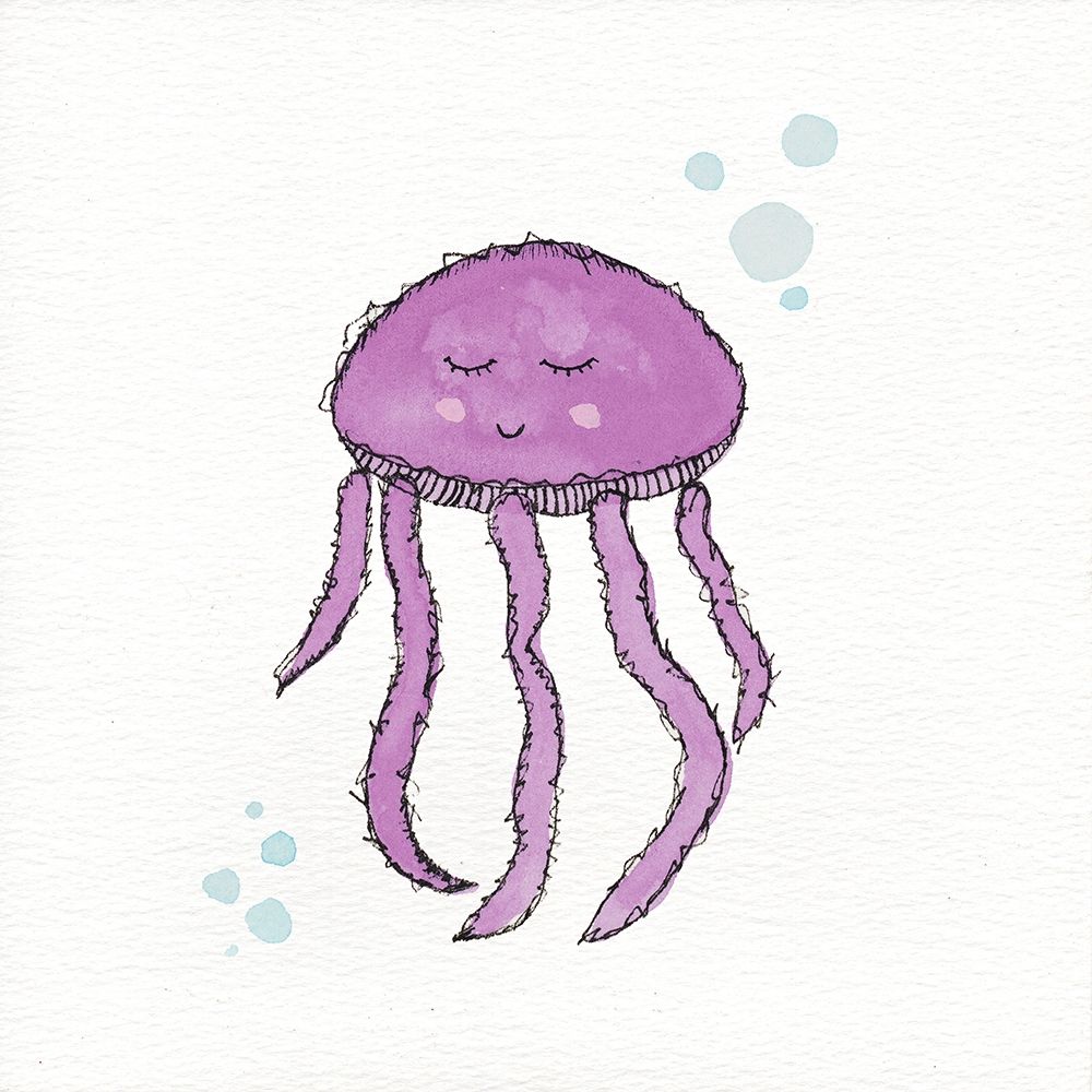 Jellyfish art print by Melanie Torres for $57.95 CAD