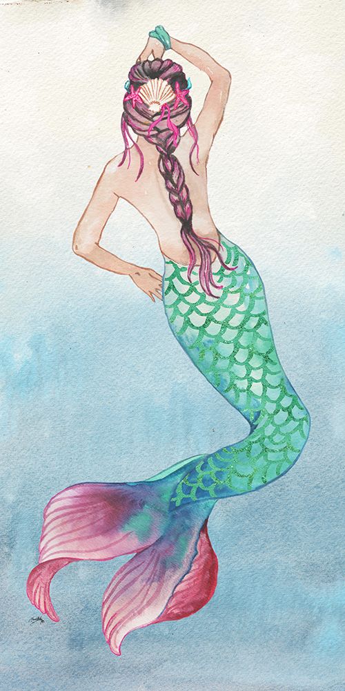 Mermaid Dance art print by Elizabeth Medley for $57.95 CAD
