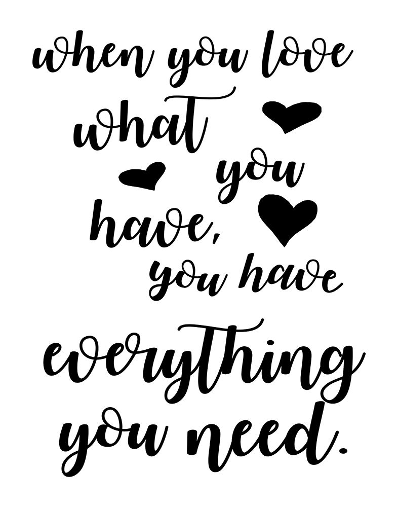 Love What You Have art print by Anna Quach for $57.95 CAD