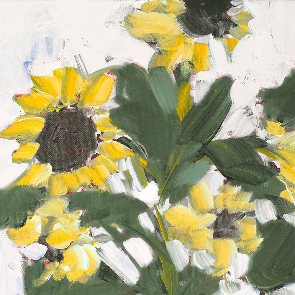 Sunflower Garden art print by Jane Slivka for $57.95 CAD