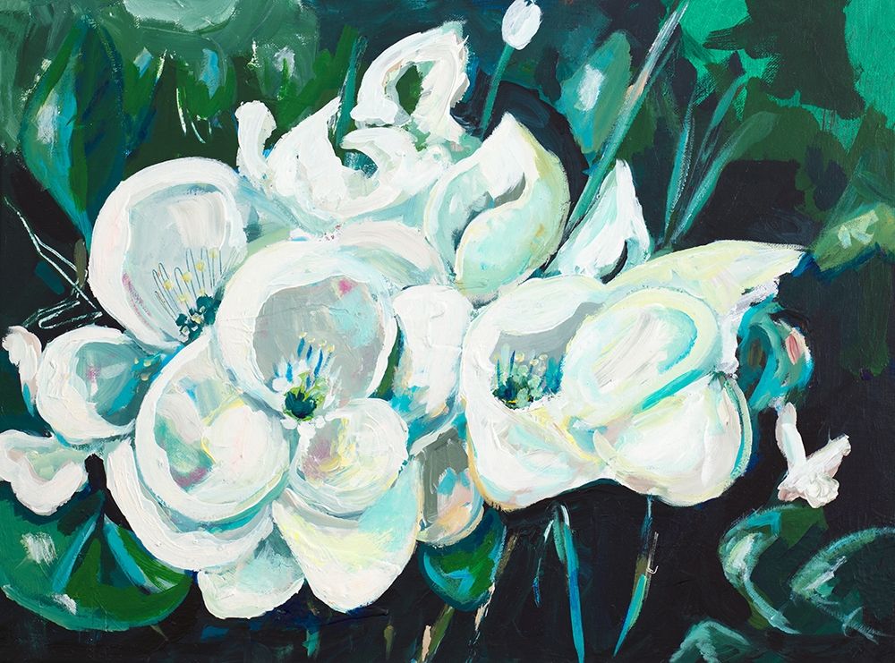 Green into White Orchids art print by Andy Beauchamp for $57.95 CAD