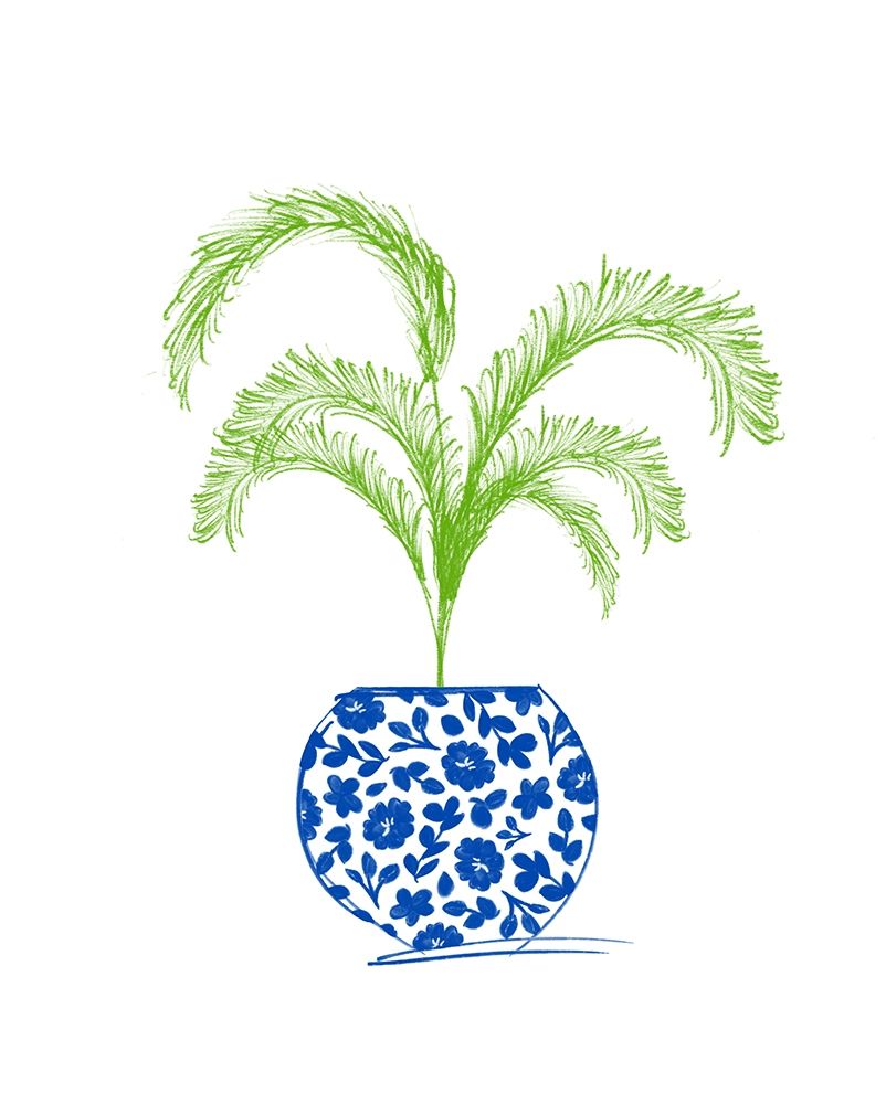 Potted Plant I art print by Anna Quach for $57.95 CAD