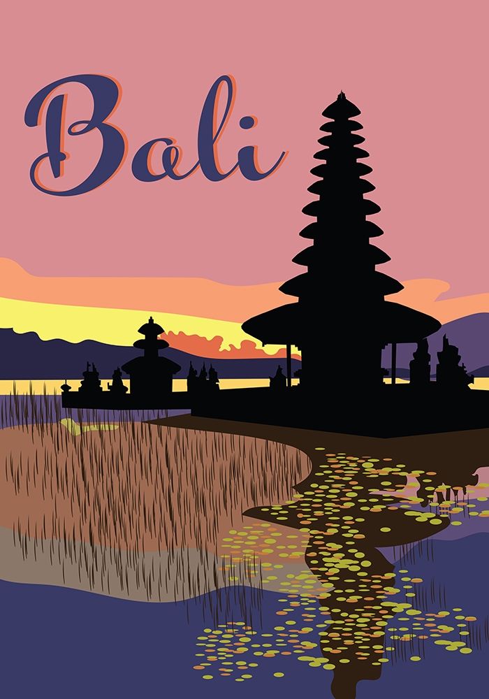 Bali art print by Jen Bucheli for $57.95 CAD