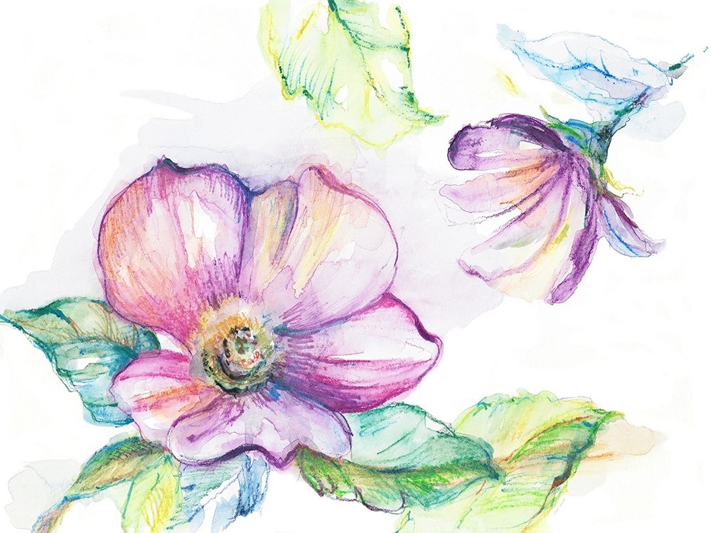 Light and Breezy Florals I art print by Lanie Loreth for $57.95 CAD