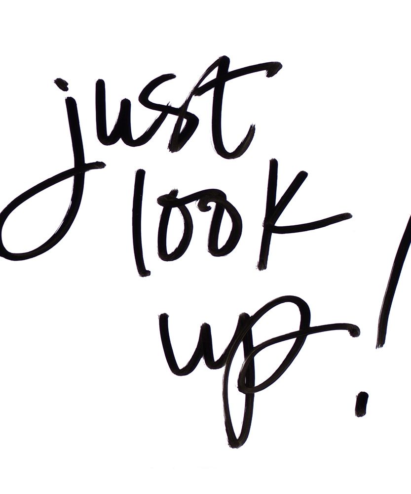 Just Look Up art print by SD Graphics Studio for $57.95 CAD