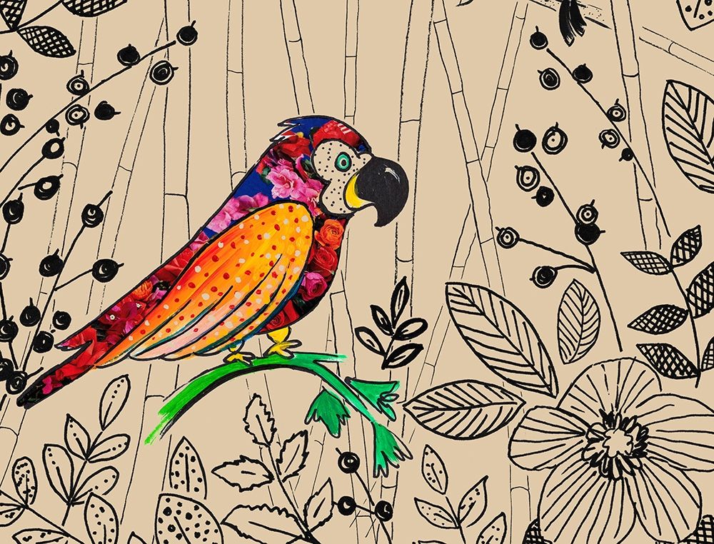 Bird Rainforest art print by Patricia Pinto for $57.95 CAD
