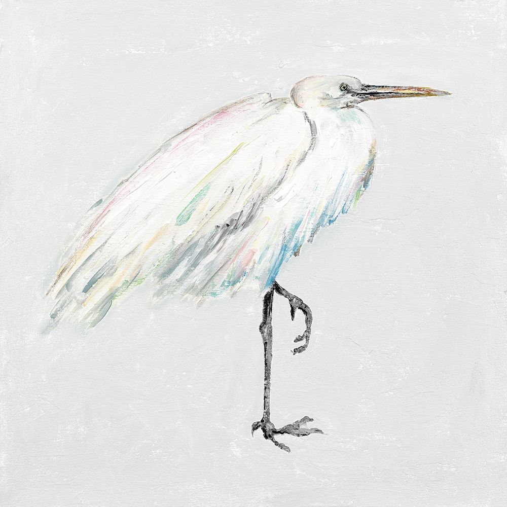 White Egret art print by Patricia Pinto for $57.95 CAD
