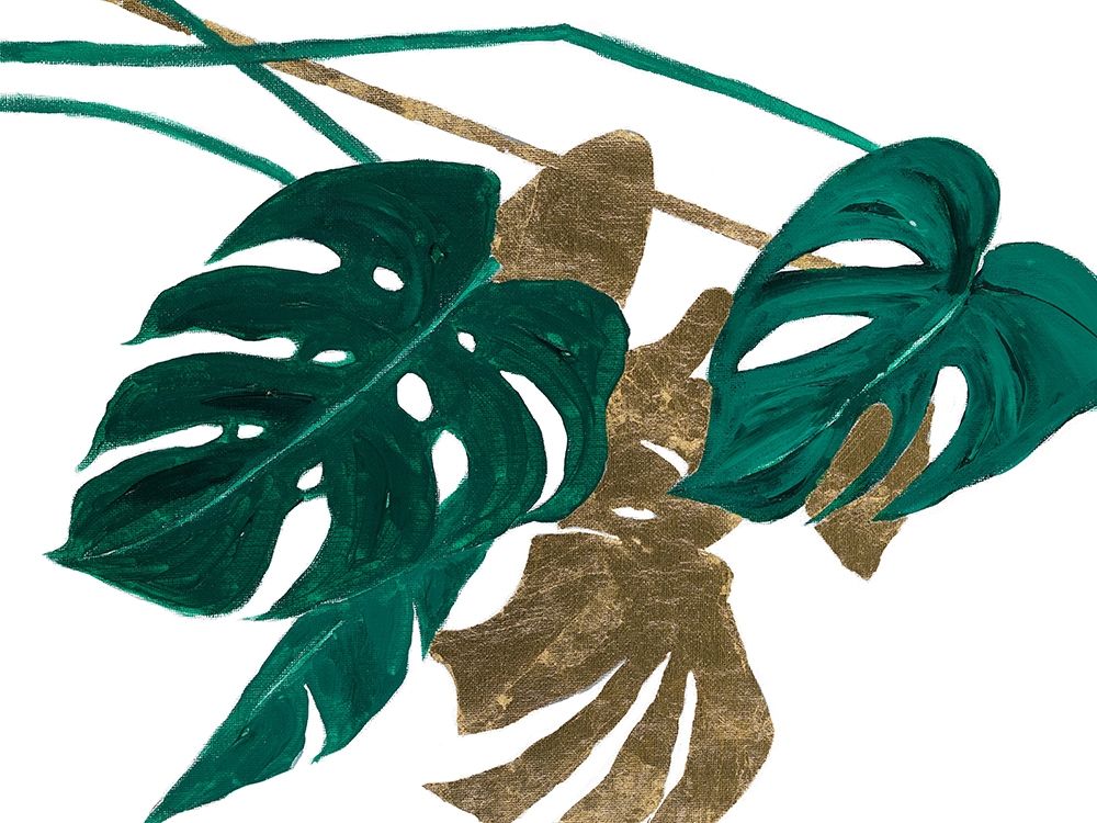 Modern Jungle Leaves I art print by Patricia Pinto for $57.95 CAD