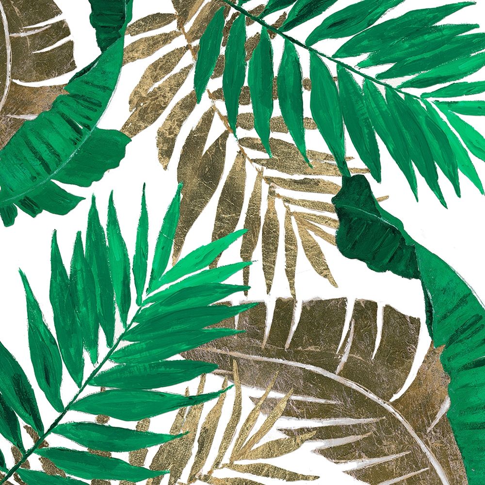 Modern Jungle Leaves Close Up I art print by Patricia Pinto for $57.95 CAD