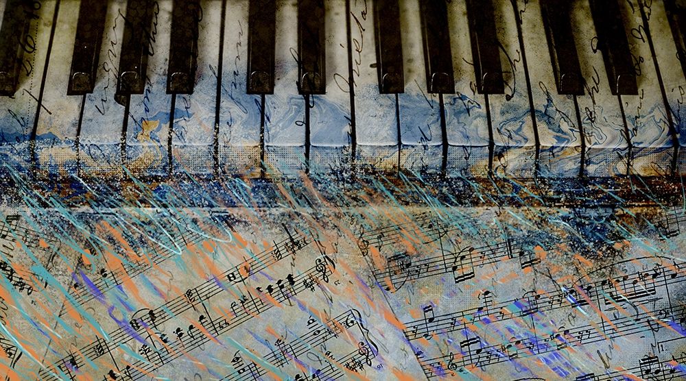 Piano Keys art print by Dan Meneely for $57.95 CAD
