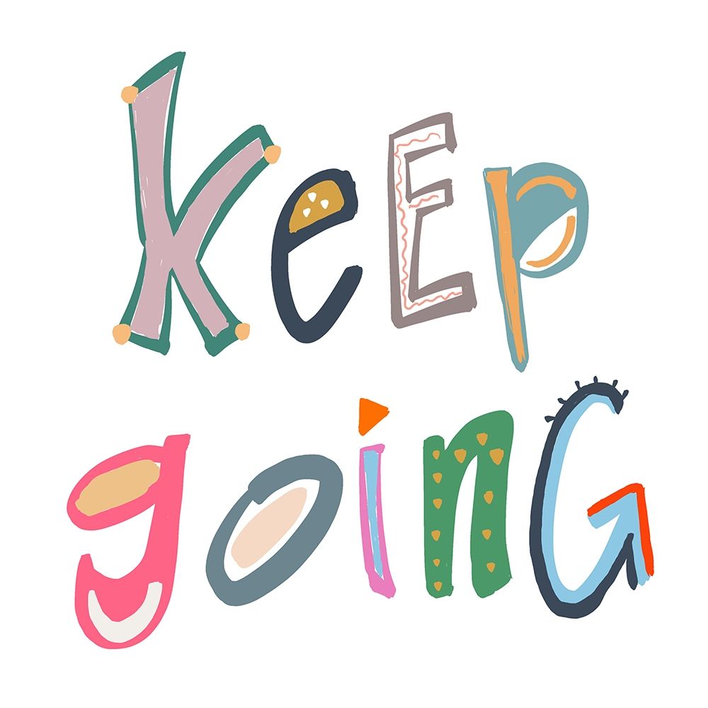 Keep Going art print by Emily Navas for $57.95 CAD