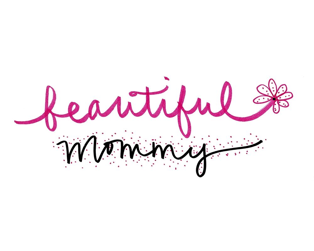 Beautiful Mommy art print by SD Graphics Studio for $57.95 CAD