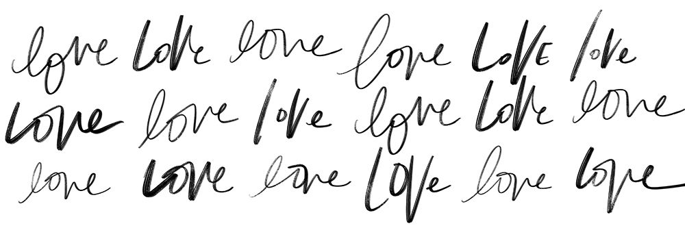 Love, Love, Love art print by SD Graphics Studio for $57.95 CAD