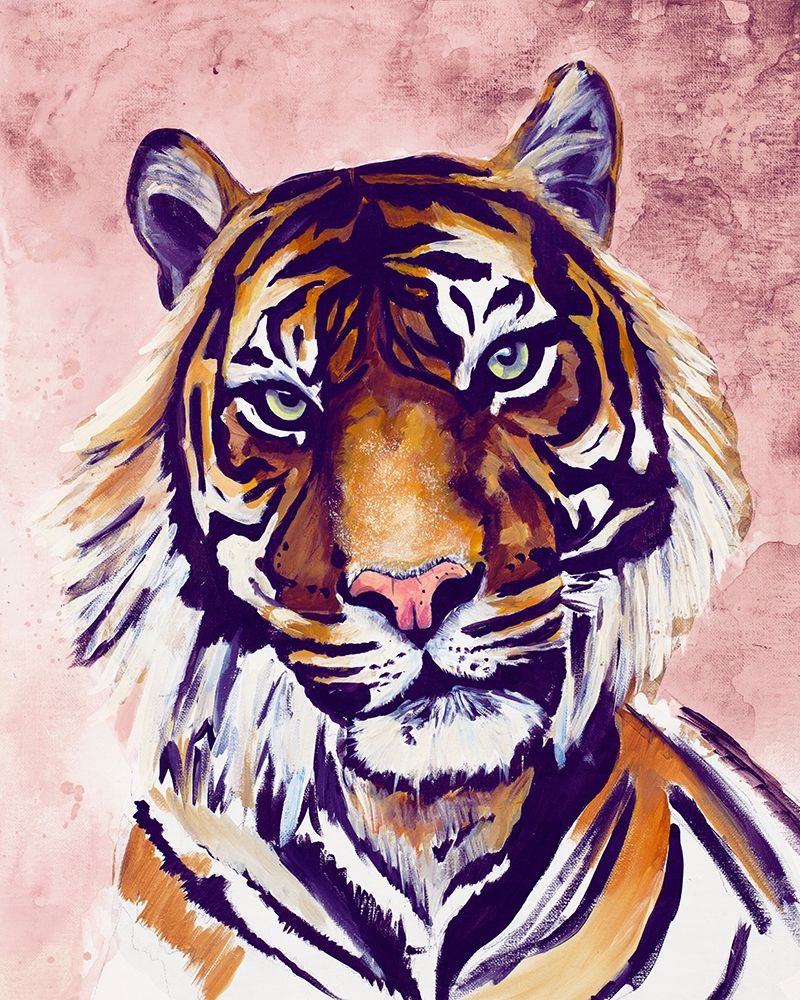Tiger Face art print by Chelsea Goodrich for $57.95 CAD