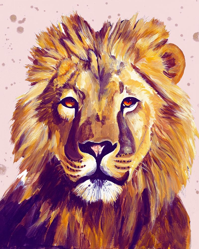 Lion Face art print by Chelsea Goodrich for $57.95 CAD