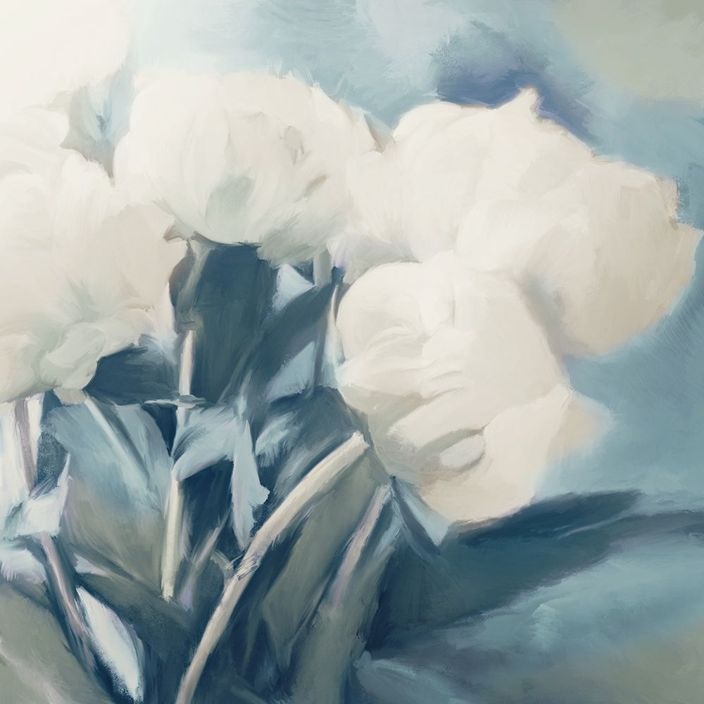 White Roses I art print by Dan Meneely for $57.95 CAD