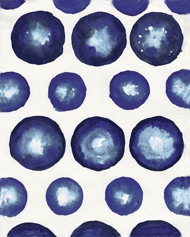 Shibori Dots art print by Elizabeth Medley for $57.95 CAD