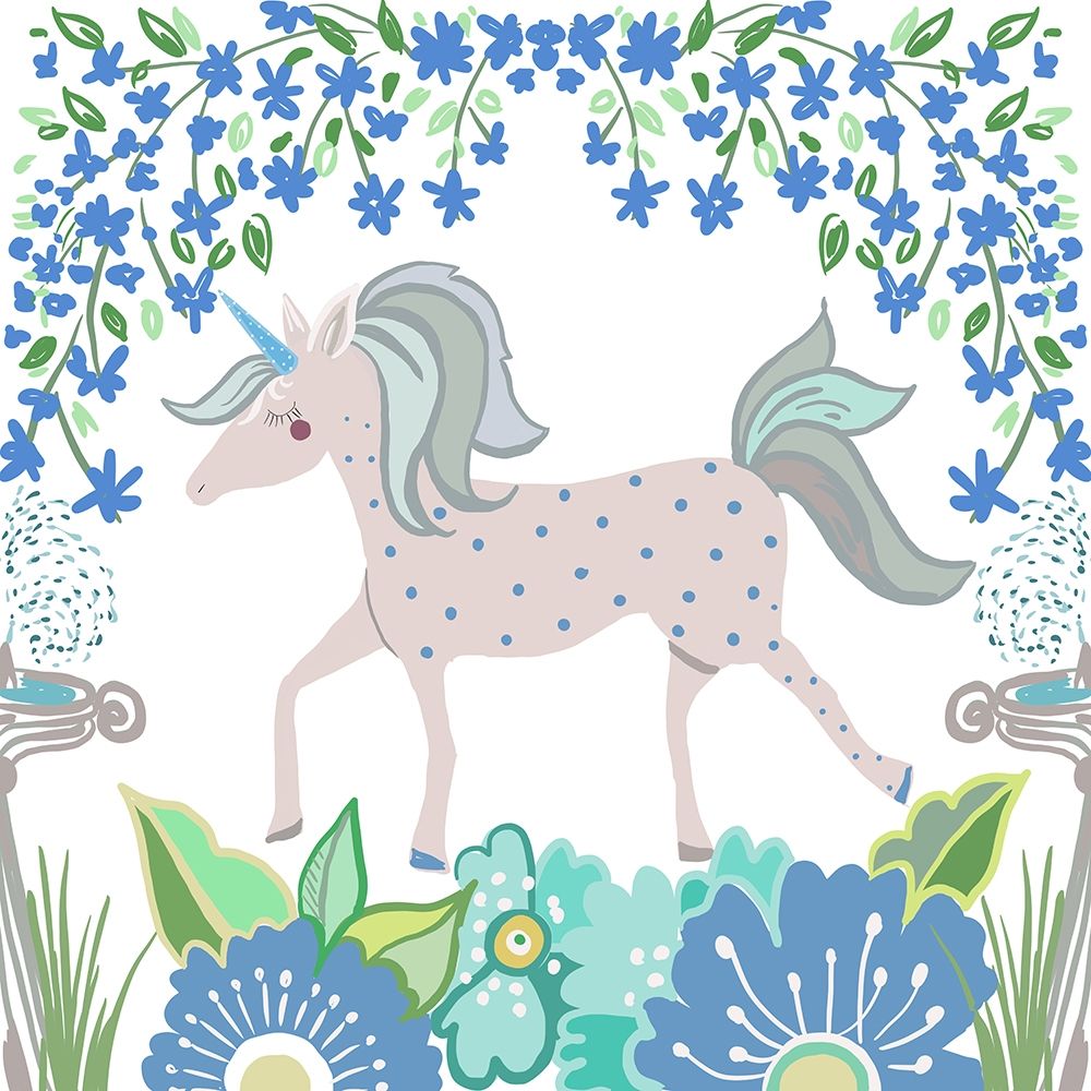 Unicorn Forest I art print by Ani Del Sol for $57.95 CAD