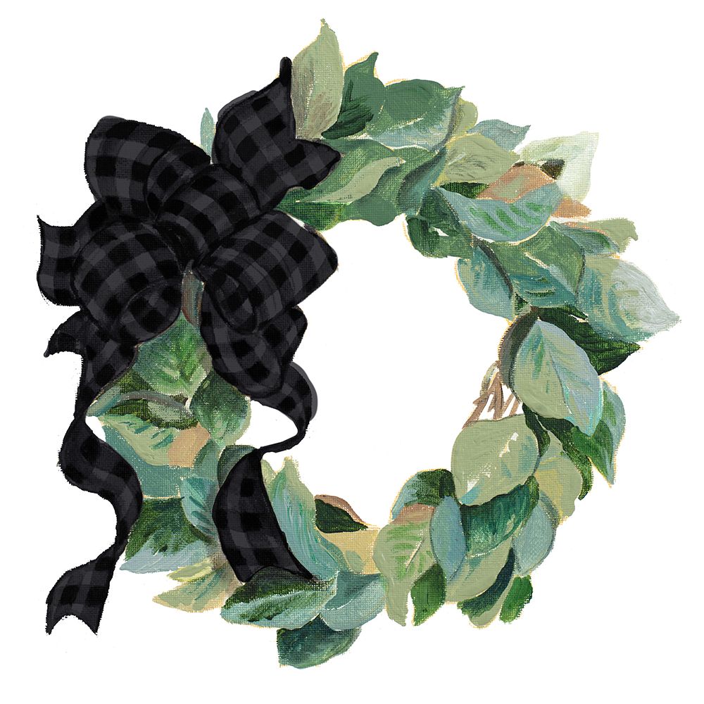 Farmhouse Wreath art print by Patricia Pinto for $57.95 CAD