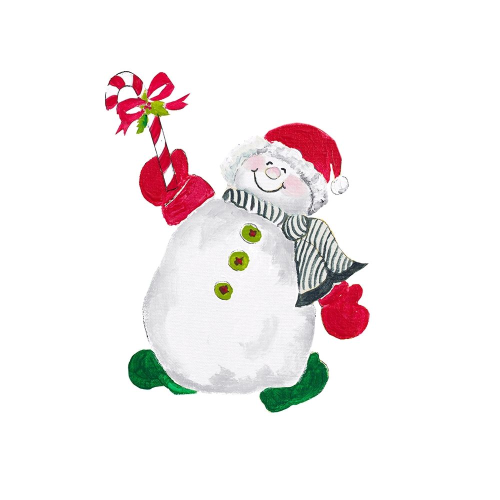 Christmas Snowman art print by Patricia Pinto for $57.95 CAD