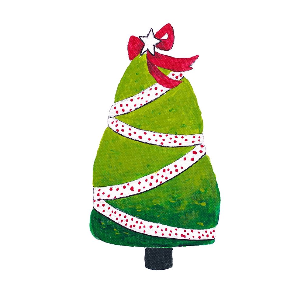 Fat Christmas Tree art print by Patricia Pinto for $57.95 CAD