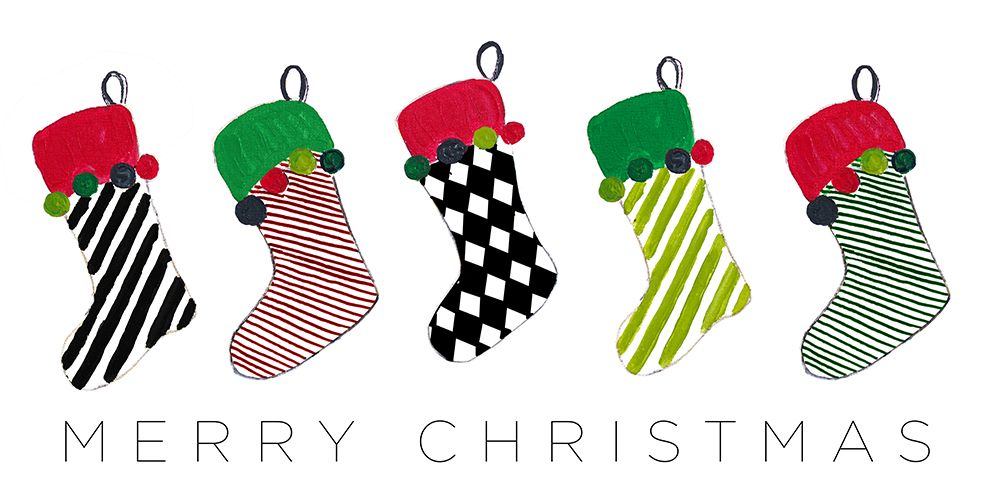 Christmas Stockings art print by Patricia Pinto for $57.95 CAD